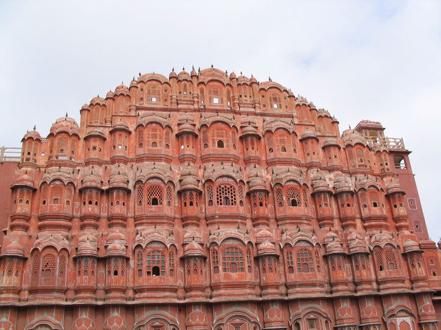 Rádzsasztán erődjei - Hawa Mahal (Jaipur)