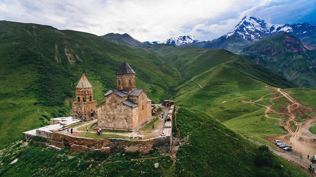 Kazbegi hegyei