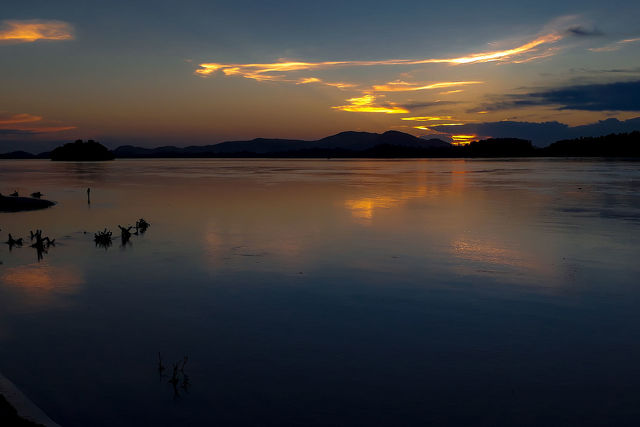 Délután a Brahmaputra partján