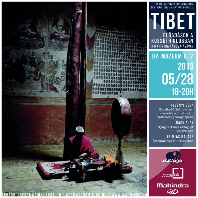 Tibet - előadások a Kossuth Klubban. Az Agra Utazási Társaság rendezvénye