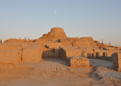 Az Indus-völgyi civilizációk szülőhelyén, Mohenjodaro. Vincze János képe