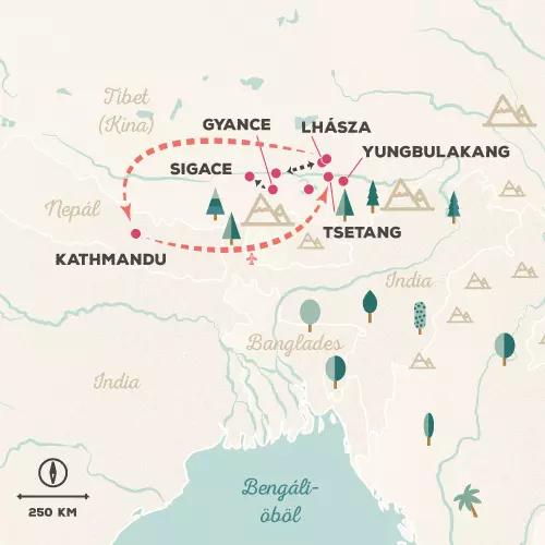 Tibet utazás