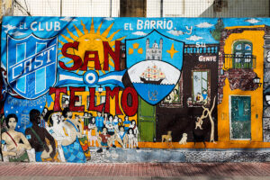 A San Telmo negyedben, Buenos Aires