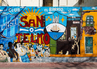 A San Telmo negyedben, Buenos Aires
