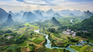 Guilin vidékén