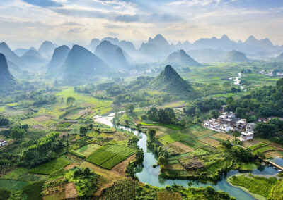 Guilin vidékén